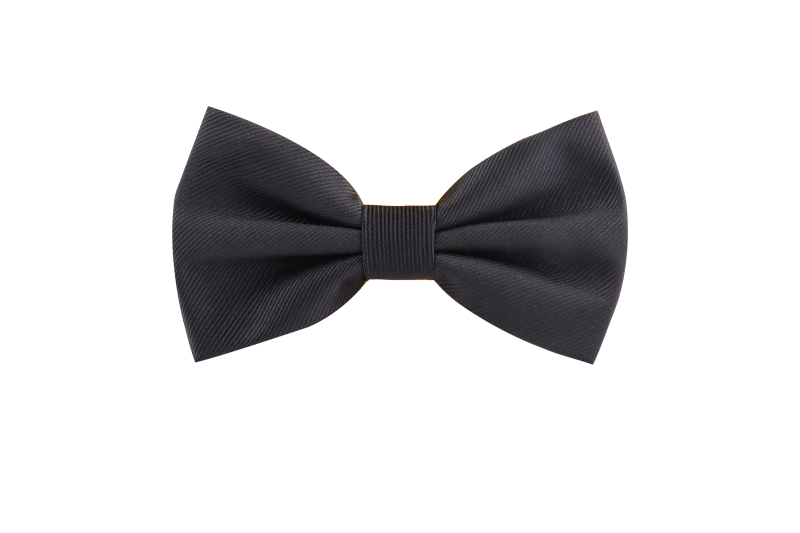 KARLOWSKY Fliege Classic – schwarz (Front)