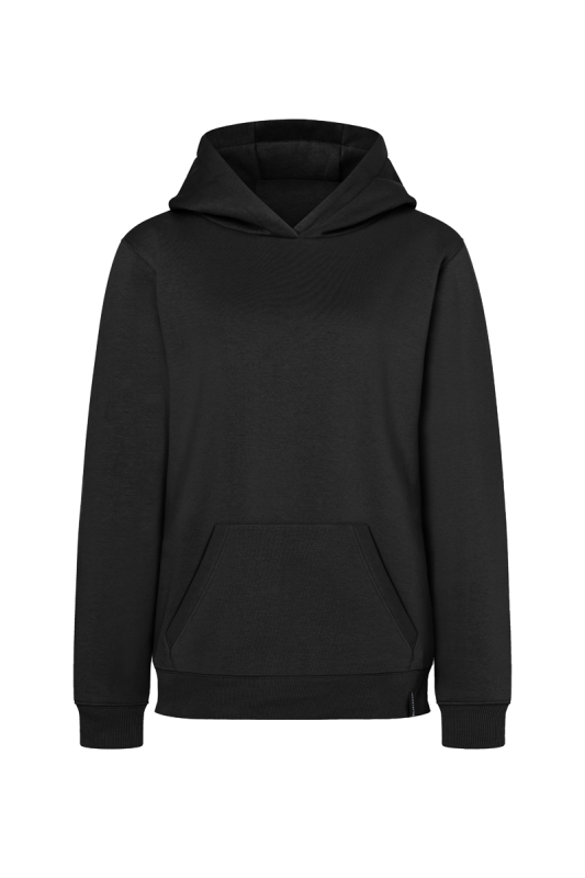 KARLOWSKY Hoodie Soft-Face Damen – schwarz (Front)