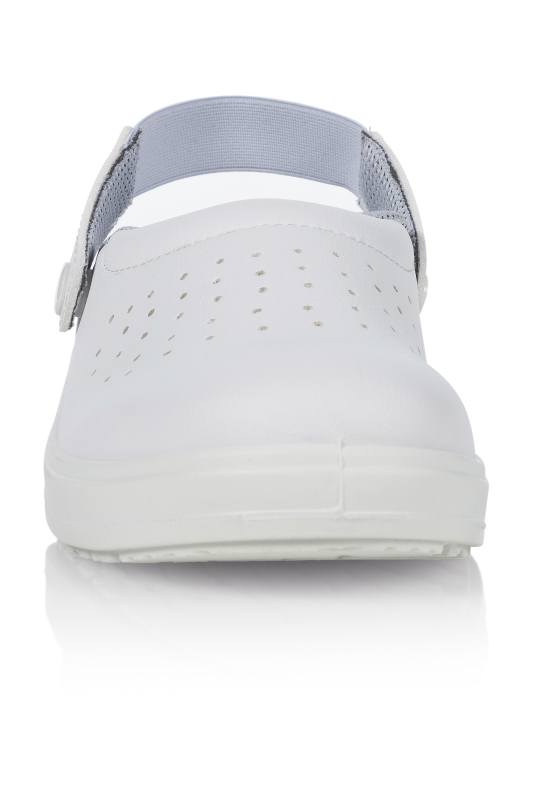 KARLOWSKY Sicherheitsschuhe Oxford – weiß (Front)