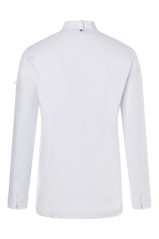 DIAMOND CUT® Langarm Herren-Kochjacke Elegance – weiß (Rücken)