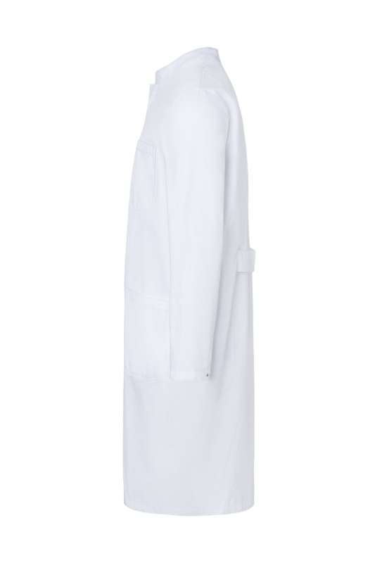 KARLOWSKY Arztkittel Modern-Shape Herren – weiß (Seite links)