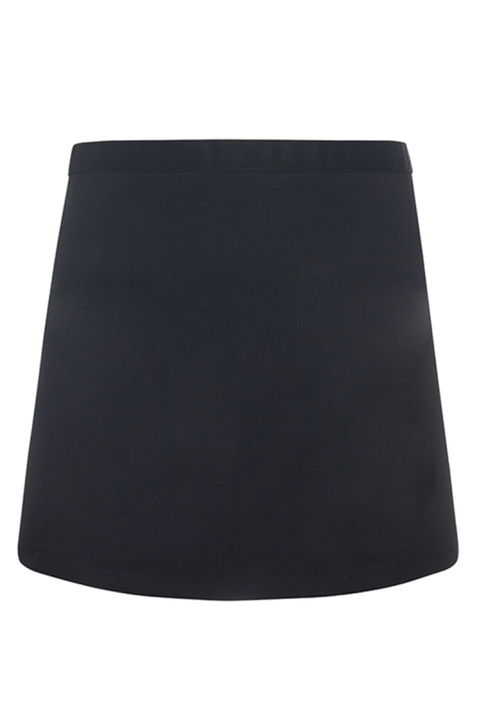KARLOWSKY Vorbinder Basic, zum Binden, 70 x 55 cm – schwarz (Front)